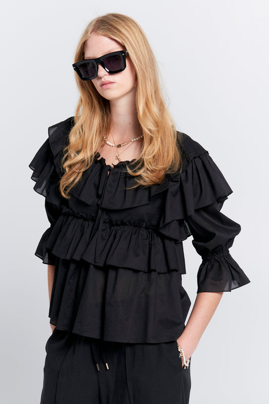 Whisper Top Black