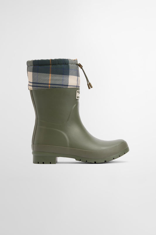 Mowbray Mid Welly Olive/Ancient Tartan