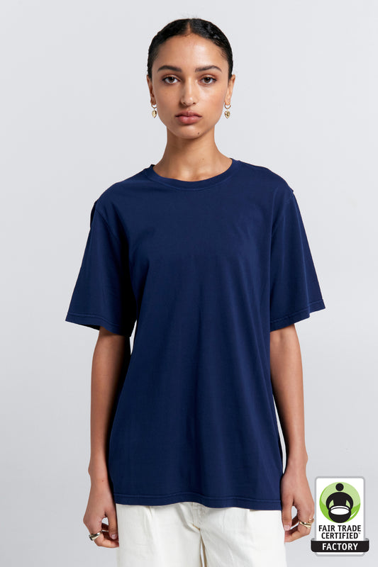 Classic Organic Cotton T-Shirt Navy
