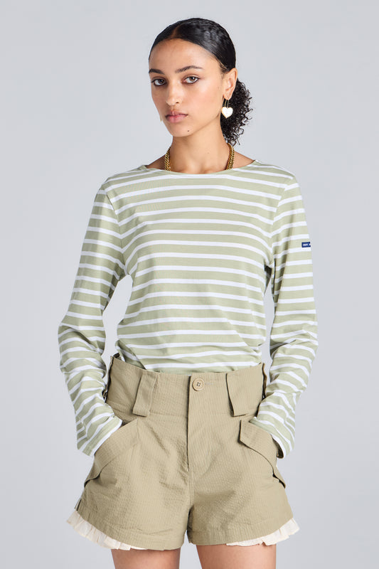 Harbour Organic Cotton Shorts Herb Green