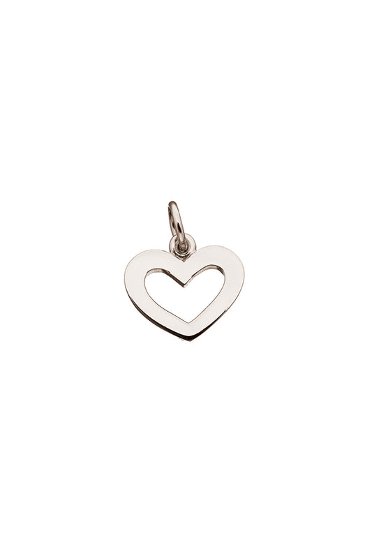 Heart Charm Silver