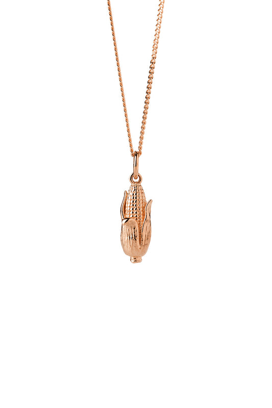 Sweet Corn Necklace Gold